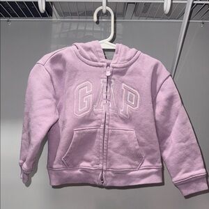 GAP Kids Lavender Zip-Up Hoodie